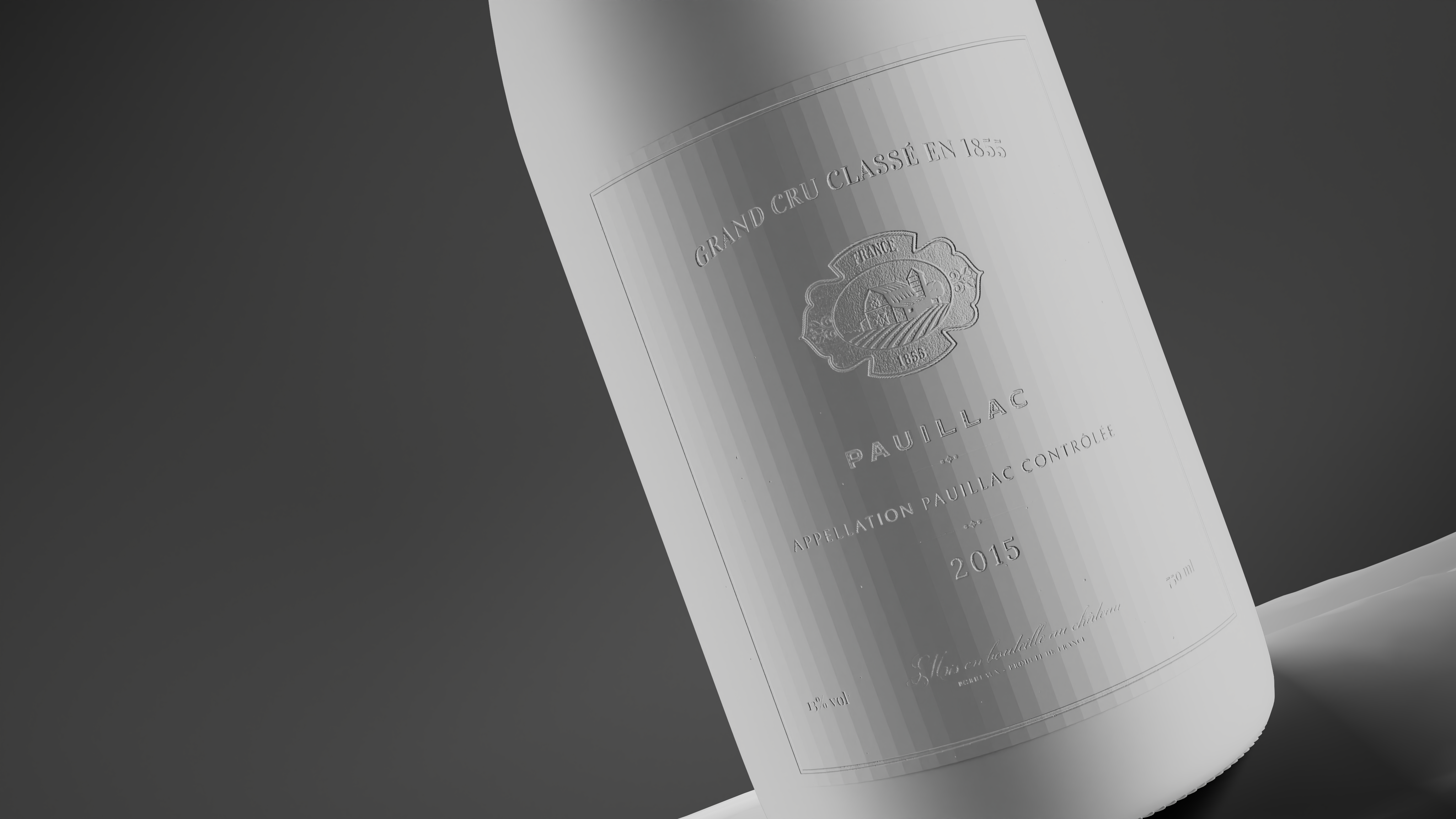 pauilac_label_closeup_clayrender