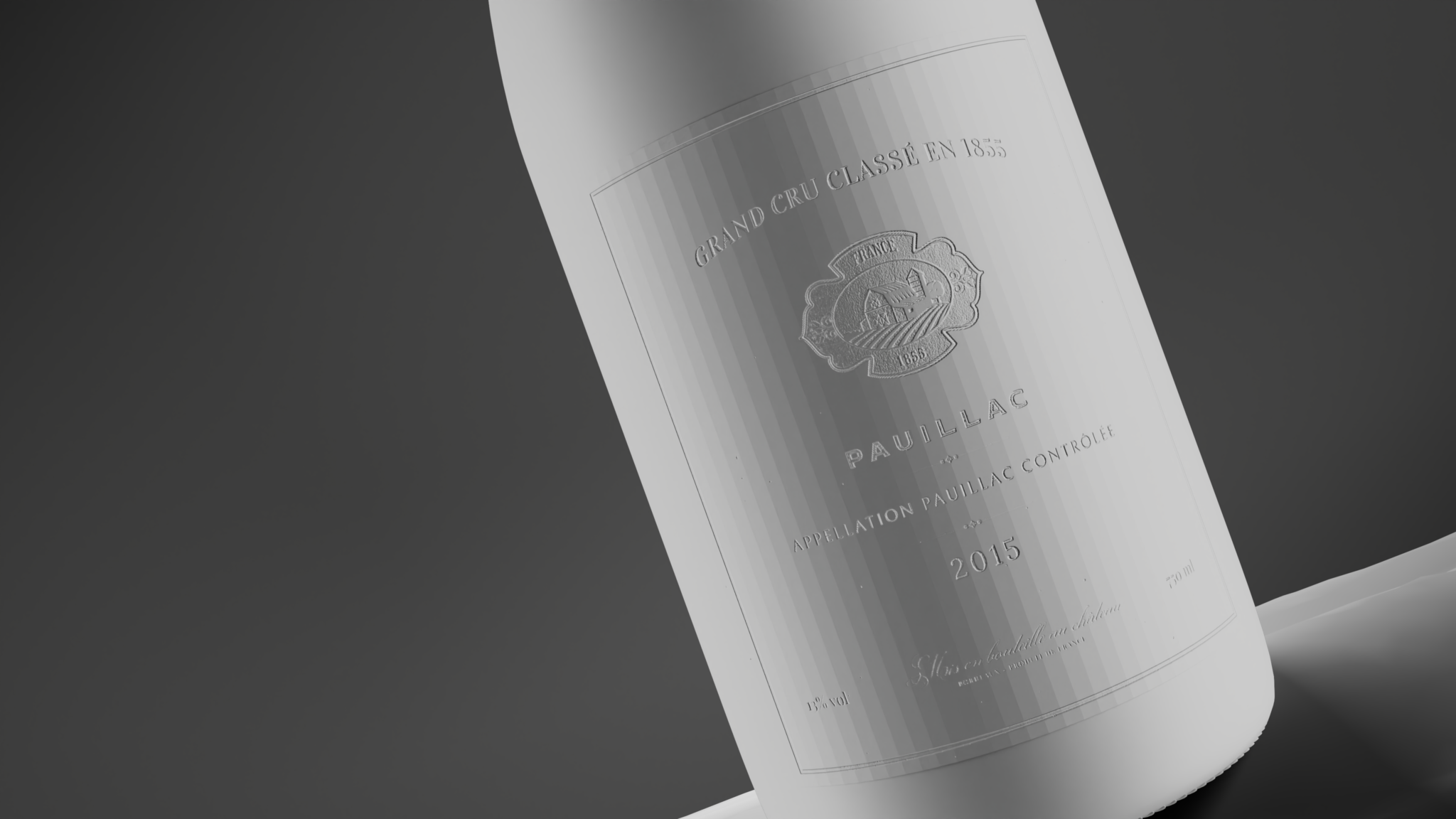 pauilac_label_closeup_clayrender